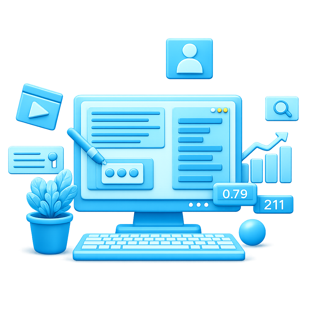 Intercom dashboard illustration
